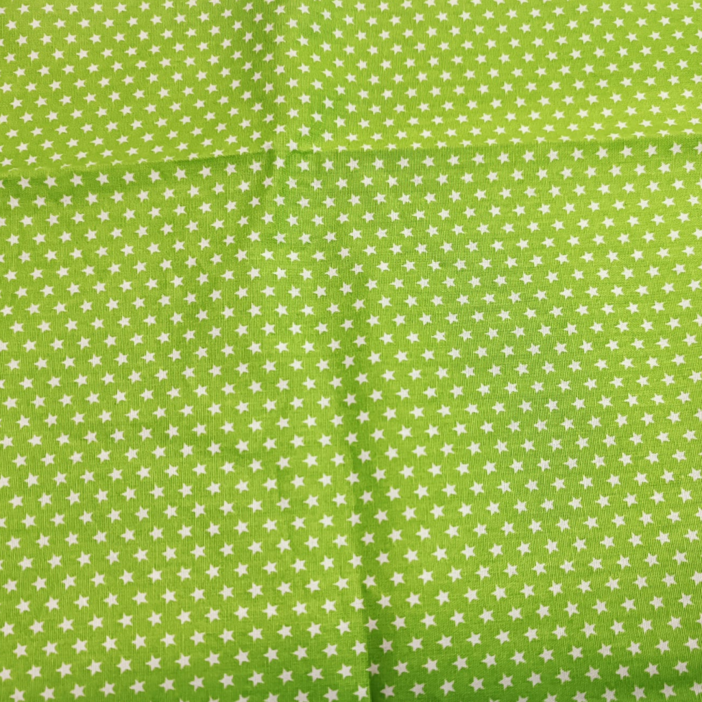 mini estrellas verde lima